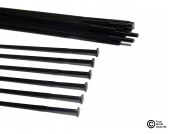 Rayon Inox noir coudé