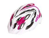 Casque Kali Chakra Plus blanc et magenta.